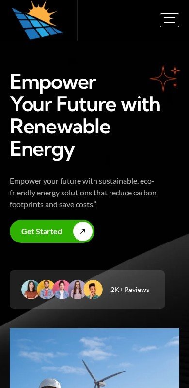 NeuraSolar website on a phone