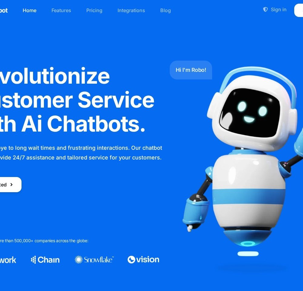 ZenFlowBot website screenshot